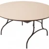 MityLite ABS Plastic Round Folding Tables^ Folding
