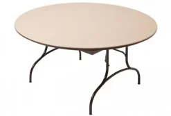 MityLite ABS Plastic Round Folding Tables^ Folding