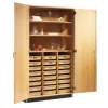 Diversified Spaces Access Tote Tray & Shelf Storage Cabinet^ Lab Storage|Science Storage