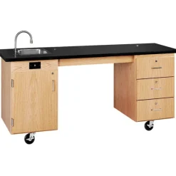 Diversified Spaces ADA Compliant Mobile Science Table Lab Station^ Ada & Wheelchair Desks|Mobile Lab Units