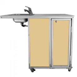 Monsam ADA-Compliant Portable Sink with Single Basin^ Clean-Up & Portable Sink Units