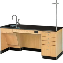 Diversified Spaces ADA Instructor’s Science Desk^ Ada & Wheelchair Desks|Instructor Desks
