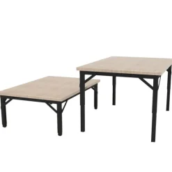CEF Adjustable Brainstorm Workbench Tables w/ Butcher Block Top^ Makerspace & Shop