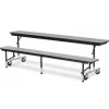 Virco Adjustable Convertible Bench Tables^ Cafeteria|Cafeteria Tables