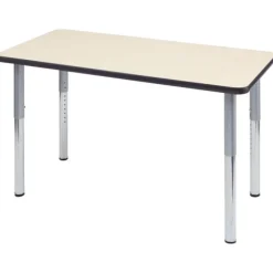 Columbia Adjustable-Height ADA-Compliant Activity Table with Galaxy Legs - 20" x 36" Rectangle^ Ada & Wheelchair Desks
