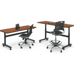 Mooreco Adjustable Height Flipper Folding Tables^ Training & Seminar|Folding