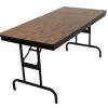 Barricks Adjustable Height Folding Tables^ Folding