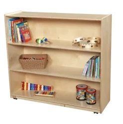 Wood Designs Adjustable Shelf Storage^ Bookcases