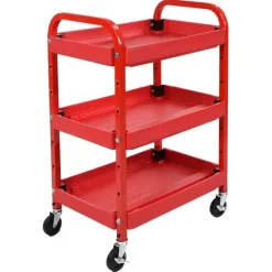 Luxor Adjustable 3-Shelf Utility Cart^ Utility Carts