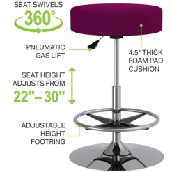 Marco Group Adjustable Swivel Stool^ Cafe Stools|Stools