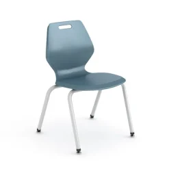 Paragon A&D Student Desks (24" x 60" Rectangle) with 4 Ready Stack Chairs (14" H)^ Activity Tables & Chairs|Activity Table & Chair Packages