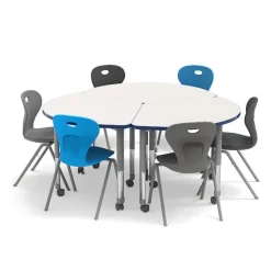Allied Aero Collaborative Dry Erase Student Desks^ Collaborative Desks|Dry Erase Desks