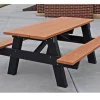 Frog Furnishings A Frame ADA Outdoor Picnic Table^ Picnic Tables|Outdoor Picnic