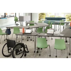 Smith System Agree Mobile Stack Chair - 18