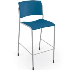 Mooreco Akt Breakroom Package with 4-Leg Stools^ Cafe Table & Chair Sets|Breakroom & Café