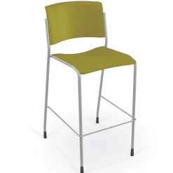Mooreco Akt Breakroom Package with 4-Leg Stools^ Cafe Table & Chair Sets|Breakroom & Café