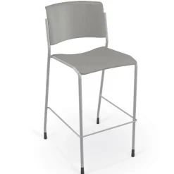 Mooreco Akt Breakroom Package with 4-Leg Stools^ Cafe Table & Chair Sets|Breakroom & Café
