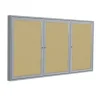 Ghent Aluminum Frame Outdoor Bulletin Boards^ Outdoor Boards|Enclosed Boards