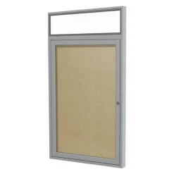 Ghent Aluminum Frame Outdoor Enclosed Boards with Header^ Outdoor Boards|Enclosed Boards