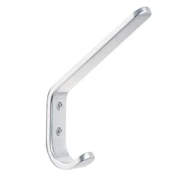 Magnuson Aluminum Wall Hook- Silver Anodized^ Coat Racks