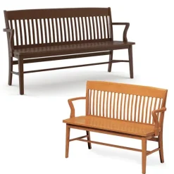 Community Americana Oak Benches by^ Benches|Wooden Chairs