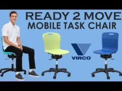 Virco Analogy Ready to Move R2M Mobile Task Chair^ Active Seating|Computer Chairs