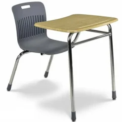 Virco Analogy Series Combo Desk w/ Extra Large Shell^ Combo Chair Desks