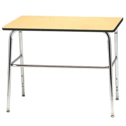 USACapitol Aptitude ADA Student Desk (27-1/4'' - 34-1/4'' H)^ Ada & Wheelchair Desks