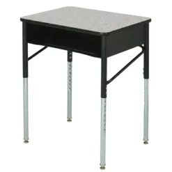 USACapitol Aptitude Open Front Classroom Desk- Laminate Top w/ Sprayed Edge^ Open Front School Desks