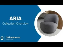 OfficeSource Aria Swivel Lounge Chair^ Reception & Waiting Room|Soft Seating