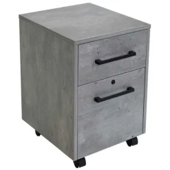 OfficeSource Artisan Collection L-Shaped Executive Office Desk with Bookcase^ Office Suites