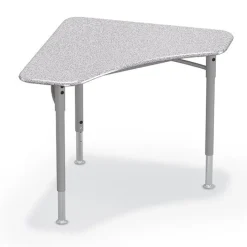 Mooreco Astute Flex Boomerang Hard Plastic Collaborative Student Desks, 2-Pack^ Collaborative Desks|Open Front School Desks