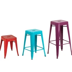 CEF Backless Metal Stools^ Stools|Stools
