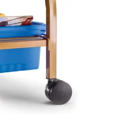 Copernicus Bamboo Primary Teaching Easel^ Mobile Reversible Boards