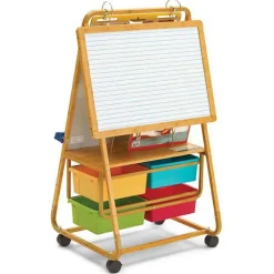 Copernicus Bamboo Royal Reading Writing Center^ Mobile Reversible Boards