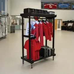 Marco Group BandStor Encore Mobile Uniform Rack^ Music & Band|Wardrobe Cabinets