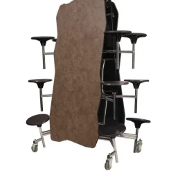 National Public Seating Bedrock Mobile Stool Tables^ Cafeteria|Cafeteria Tables