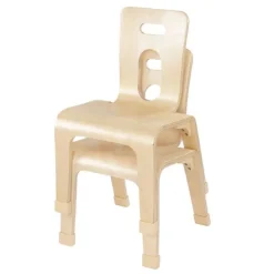 Wood Designs Bentwood Chair Set of 2 (12'' H - Pre - K)^Kids Wooden Chairs|Kids Chairs