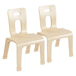 Wood Designs Bentwood Chair Set of 2 (12'' H - Pre - K)^Kids Wooden Chairs|Kids Chairs