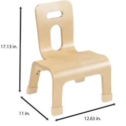 Wood Designs Bentwood Chair Set of 2 (8' H - 1-2 Years)^Kids Wooden Chairs|Kids Chairs