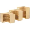 Jonti-Craft Birch Mobile Corner Storage Units^ Bookcases