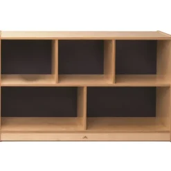 Whitney Plus Birch Storage Cabinet^ Cubbies
