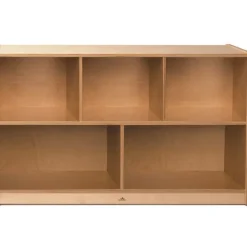 Whitney Plus Birch Storage Cabinet^ Cubbies