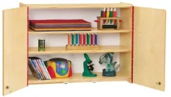 Jonti-Craft Birch Wall Cabinet^ Wall-Mount Cabinets