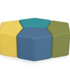 Paragon Blender Foam Soft Seating Package - Pentagon^ Soft Seating|Soft Seating & Lounge