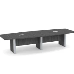 OfficeSource Boat Shaped Conference Tables w/ Elliptical Base^ Conference