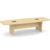 OfficeSource Boat Shaped Conference Tables w/ Slab Base^ Conference