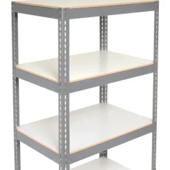 Global Industrial Boltless Shelf Truck with 4 Shelves^ Shelving