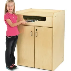 Jonti-Craft Book Return with Cart^ Book Carts