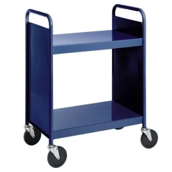 BioFit Book Truck w/ 3 Flat Top Shelves - 38